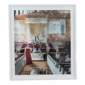 Original Carla Gannis Archival Pigment Print Framed - Jezebel (The Preacher)
