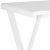 Modern Maddie Desk in White For Sale - Image 3 of 5