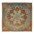 Antique Oversized Aubusson Square Tapestry With Floral Medallion - Rug & Kilim For Sale