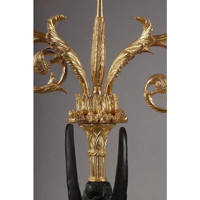 Spinx Candleholders, Set of 2 For Sale - Image 12 of 18