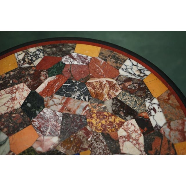 Antique Victorian Aesthetic Movement Specimin Marble Occasional Side Table by Aeg, 1860 For Sale - Image 6 of 14