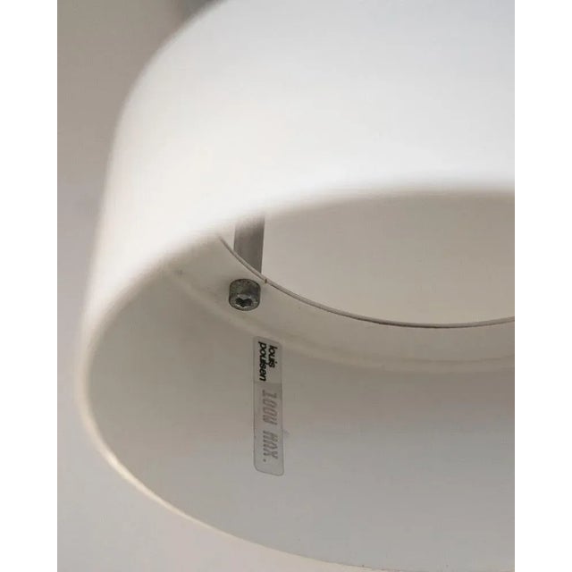 1960s Danish White Pendant Lamp by Jens Møller Jensen for Louis Poulsen, 1960s For Sale - Image 5 of 7