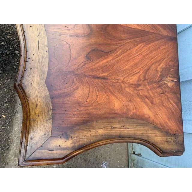 Mid 20th Century French Provincial Style Fruitwood Two Drawer Commode For Sale - Image 4 of 13