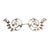 Set of Antique French Wrought Iron Scrolling Elements, Early 1800s For Sale