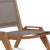 Hi Teak Draper Teak Outdoor Sling Chat Chair For Sale In Washington DC - Image 6 of 6
