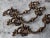 French Provincial Vintage French Provincial Antiqued Brass Ornate Bail Pulls - Sets of 3 For Sale - Image 3 of 7