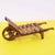 Wood Decorative Wooden Wheelbarrow Planter For Sale - Image 7 of 7