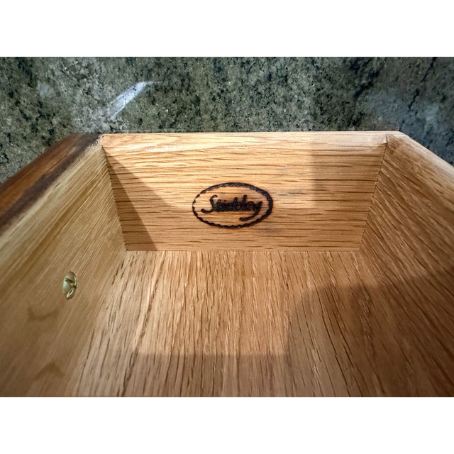 Stickley Stickley Harvey Ellis Desk Deck, Onondaga For Sale - Image 4 of 7