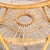 Small Round Rattan Table with Glass Top, 1950s For Sale - Image 4 of 9