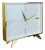 Brass Table Clock from Swiza, 1960s For Sale