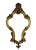 Wood Ornate Antique Venetian Rococo Gilt Wall Mirror With Olive Green Highlights, Grotto Style, Italy For Sale - Image 7 of 8