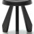 Stool model Meribel designed by Charlotte Perriand in 1953-61. Oak stained black. Relaunched by Cassina in 2011....