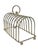 Antique French Art Deco Silver Plate Large Size Toast Rack For Sale - Image 6 of 9
