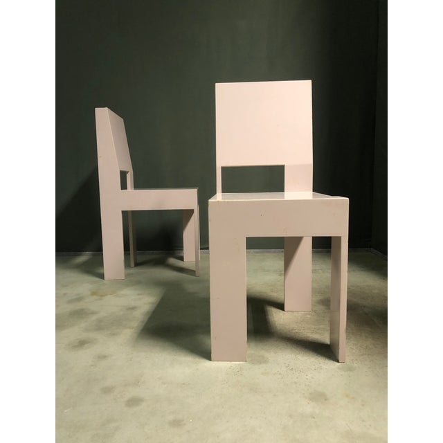 Bossche School Dining Set by Jan Verbeek, 1970, Set of 5 For Sale - Image 6 of 15