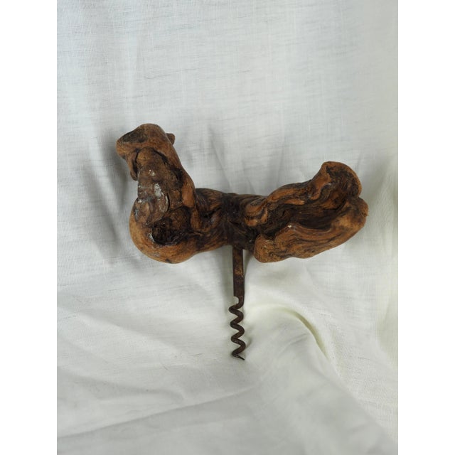 1960s 1960s French Grapevine Corkscrew With Wall Hook For Sale - Image 5 of 13