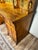 Brown Antique Victorian Aesthetic Movement Oak Desk in Original Finish C. Late 19th Century For Sale - Image 8 of 14