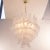 Early 21st Century Petal Suspension Chandelier in Murano Glass, Italy For Sale - Image 5 of 11