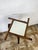 Vintage French Petite Faux Bamboo Beveled Wall Mirror For Sale - Image 11 of 12
