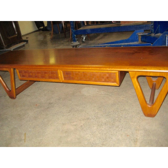 1960s Warren Church Coffee Table for Lane Mid Century 1960s For Sale - Image 5 of 6