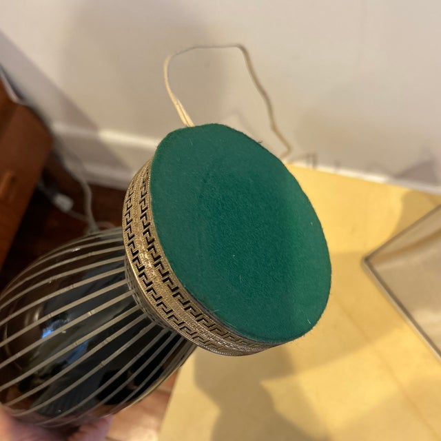 Antique Art Deco Japanese Meiji Vase Table Lamp For Sale - Image 10 of 12