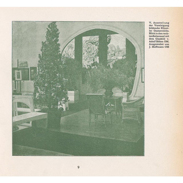 Original secessionistic table by Prof. Josef Hoffmann & Joseph Maria Olbrich, Vienna, 1900 For Sale - Image 17 of 18