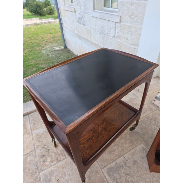 BRDR Dalsgaard 1950's Bar Cart From Denmark For Sale - Image 15 of 17
