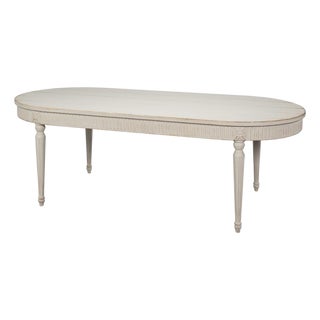 Farmhouse Dining Table in Antiqued Pine For Sale