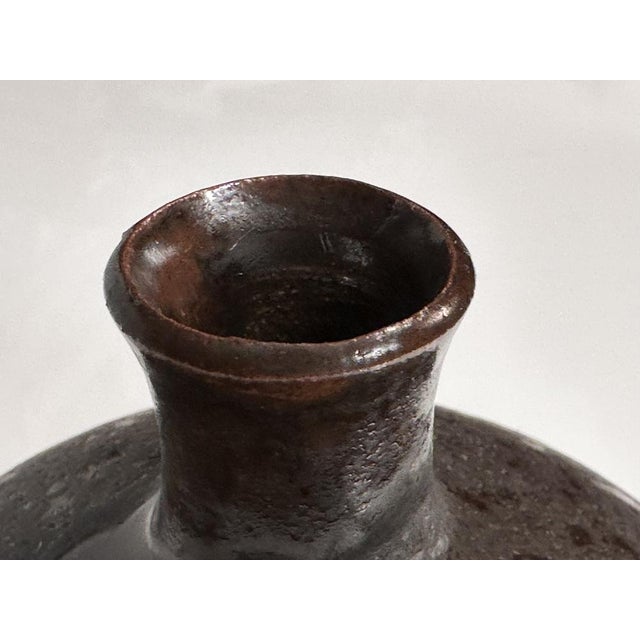 Spherical Studio Ceramic Art Vase by Melitta Teubner, 1960s For Sale - Image 4 of 10