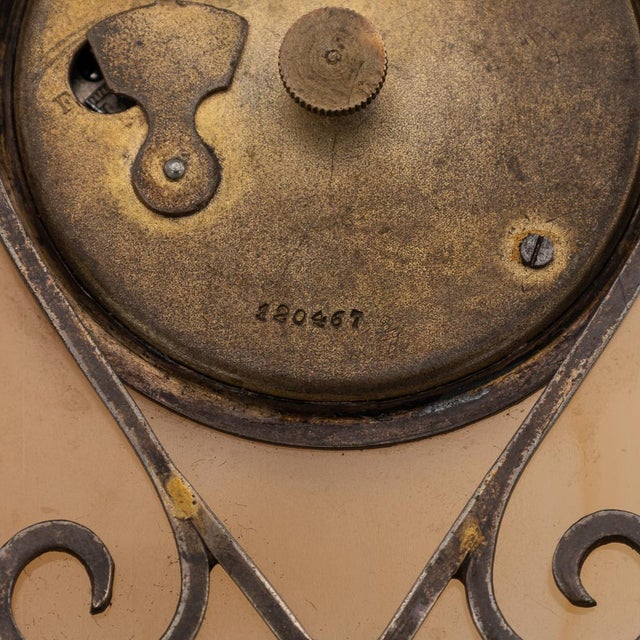 20th Century Silver & Agate Clock from Callow of Mount Street, London, 1910 For Sale - Image 6 of 18