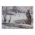 Vintage Winter Landscape Painting, Ukrainian Art, 1970s 35-50 For Sale