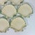 Ceramic Vintage Hollywood Regency Coastal Clam Sea Shell Salad Plates, Trompe L’Oeil Style - Set of 10. For Sale - Image 7 of 16