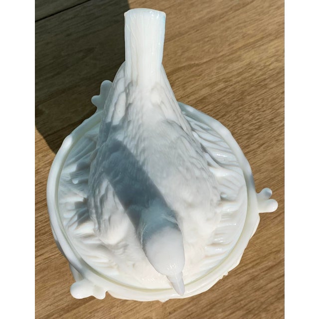 1970s 1970s Ceramic Bird on Nest Vessel For Sale - Image 5 of 7