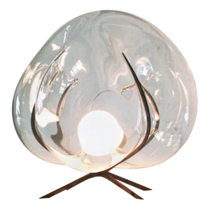 Exhale Crystal Glass Standing Light by Catie Newell