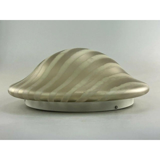 Space Age Ceiling Lamp in Glass from Peill & Putzler, 1970s For Sale - Image 6 of 13