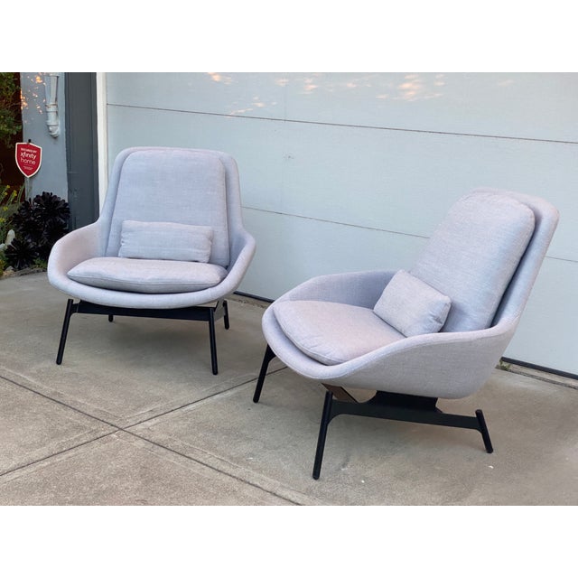 Early 21st Century Pair of Field Lounge Chairs by Blu Dot For Sale - Image 5 of 11