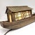 Asian 20th Century Wooden Boat Lantern For Sale - Image 3 of 10