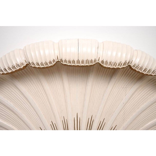 Cream Vintage Venetian Grotto Style Headboards from Hille, 1930, Set of 2 For Sale - Image 8 of 11