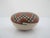 Ceramic Miniature Mata Ortiz Chelo Acosta Red & Green Geometric Seed Pot Vase Pair For Sale - Image 7 of 10