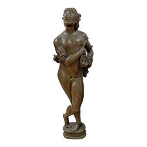 "Apollo" Large Art Deco Bronze of Male Nude by Marcello Mascherini (Italy, 1906-1983).