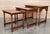 Spanish Set of Three Spanish Walnut Nesting Tables With Copper Top For Sale - Image 3 of 8