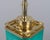 Teal Mid Century Edwin Cole Stiffel Lamp For Sale - Image 8 of 11