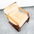 Mid Century Danish Modern Lounge Chair Brown Leather Armchair Tan Saddle Arms For Sale - Image 4 of 12
