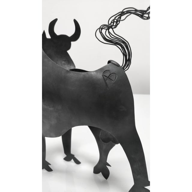 Metal Guernica Sculptures from Picasso, Set of 10 For Sale - Image 10 of 17