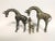 Mid-Century Modern Family Set of 3 Brass Giraffe Figurines - By Leonard Silver Mfc. Co. For Sale - Image 3 of 11