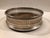 This 1950s English Pierced Silverplate and Wood Wine Coaster will be a lovely addition to any traditional bar area or...