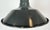 Industrial French Black Enamel Factory Pendant Lamp, 1960s For Sale - Image 4 of 17