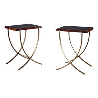Side Tables by Luigi Caccia Dominioni for Azucena, Italy 1960s For Sale