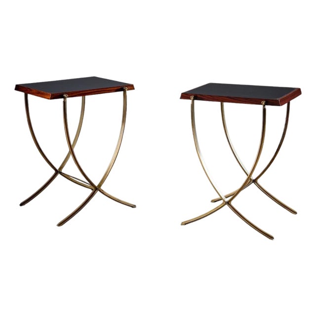 Side Tables by Luigi Caccia Dominioni for Azucena, Italy 1960s For Sale