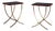 Side Tables by Luigi Caccia Dominioni for Azucena, Italy 1960s For Sale