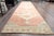 Red 1970s Vintage Handmade Wool Cotton Orange Runner Rug For Sale - Image 8 of 11